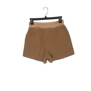 Gilly Hicks By‎ Abercrombie Tan Teddy Lounge Shorts - Small